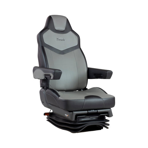 Seat Legacy Pinnacle DuraLeather™  -Black/Gray