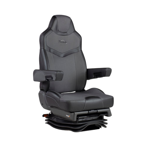 Seat Legacy Pinnacle DuraLeather / Cloth  - (Gray)