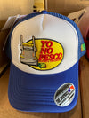 Hat Mesh, Yo no pesco Logo, Color Blue