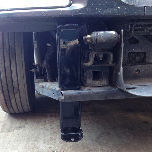 20” Chrome Bumper (Kenworth T660) W/ Air Vent, Tow, 10 Hidden Light Holes & Fog Light Holes