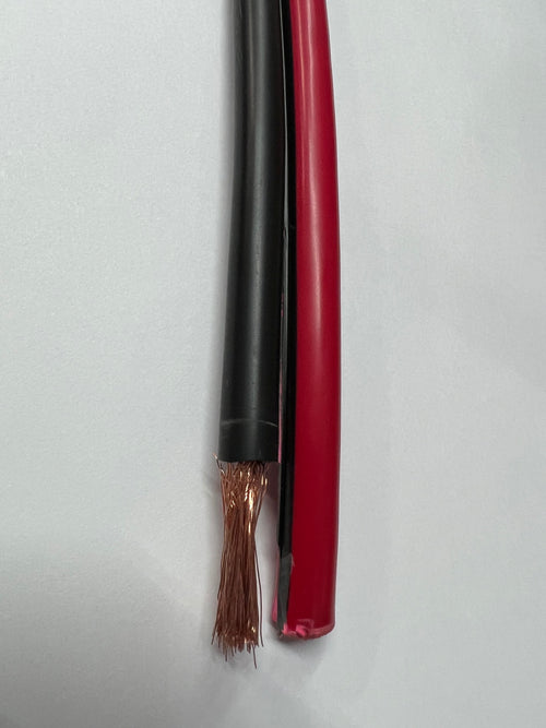 2 Wire,Black And Red Cable , 6 Gauge, Sold By Foot. Spool Of 1,200Ft.