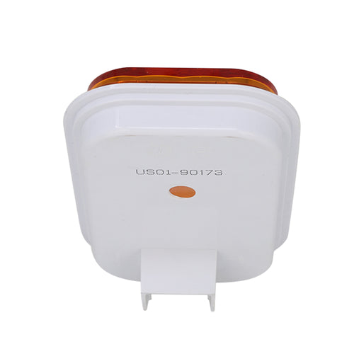 Rectangular Light Amber/Amber 24Leds 12V