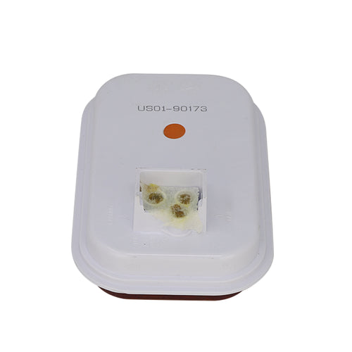 Rectangular Light Amber/Amber 24Leds 12V