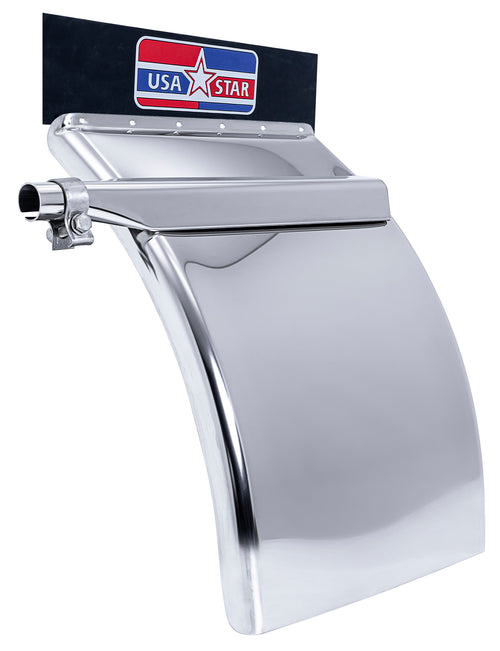 34” Quarter Fender Stainless Steel 304, 14 GA (PAIR) (WIDE)