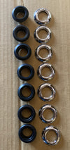 Bezel S.S. And Rubber For light 3/4" 7Pcs