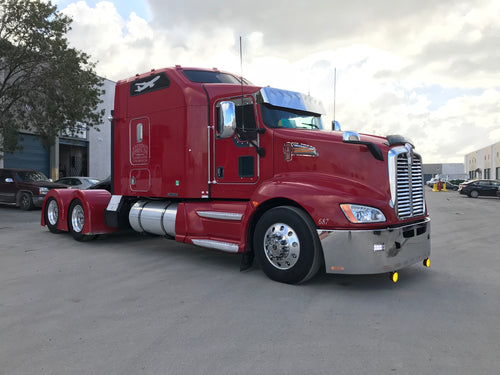 Headlight w/ Chrome Reflector fits Kenworth T370/T270/T700/T660 Passenger Side