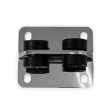 Universal Stainless Steel Straight Bracket for Exhaust & Bushings Included