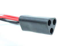 3 plugs female connector W/4”, (Each)