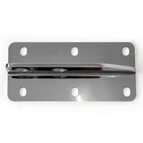 Custom exhaust bracket, fits Kenworth T800 side of cab Stainless Steel