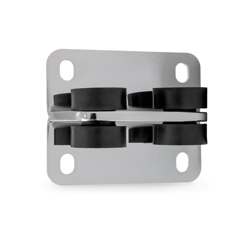 Universal Stainless Steel Straight Bracket for Exhaust & Bushings Included