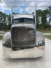 Grille Fits Peterbilt 386 Insert With Mesh S.Steel