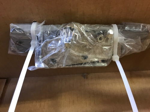 13” Visor Fits Freightliner Classic/FLD Flat Top, With Bracket Mirror Cab, 6 Hidden Lights Hole Stainless Steel