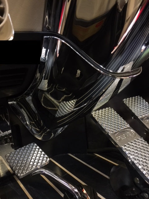 Lower Steering Column Cover For Peterbilt 389 (2008-2023), 388/386 (2006-2015), & 379/378 (2006-2007)