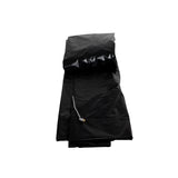 Asphalt Tarp 7'-6' FT  Wide X  18FT Long With 1 FT Flaps  on Each Side  (9'-6" FT Total  Wide), Includes Shock Cords / Bungees Black 18OZ VINYL