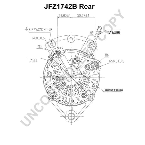 Alternator  12V   105A For  Thermo King Trailer