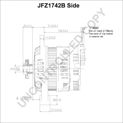 Alternator  12V   105A For  Thermo King Trailer