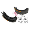 Front Brake Shoe 4702Q, 23.0000 lb fits Meritor New, With Harware Kit. 4” X 15” Rockwell