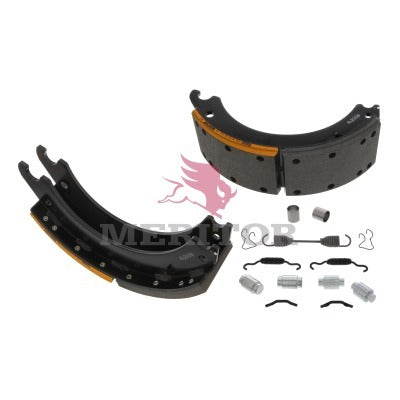 Front Brake Shoe 4702Q, 23.0000 lb fits Meritor New, With Harware Kit. 4” X 15” Rockwell