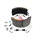 Brake Shoe 4707Q, 23.000 lb fits Meritor New, With Hardware Kit. 7” X 16.5” Rockwell.