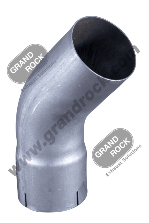 4" Exhaust Elbow 45 Degree 6" x 6" Aluminized ID-OD