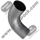 5" 90 Degree Exhaust Elbow 15" x 15" OD-OD Aluminized