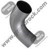 5" 90 Degree Exhaust Elbow 10" x 10" OD-OD Aluminized