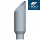 Lincoln Chrome Miter Cut 6” O.D X 60” L Reduced To 5” Top Stack