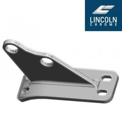 Lincoln Chrome Cab Bracket Angled Fits Peterbilt