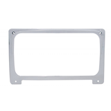 Chrome Plastic Center Gauge Cluster Bezel With Visor For 2001-2016 Freightliner Columbia