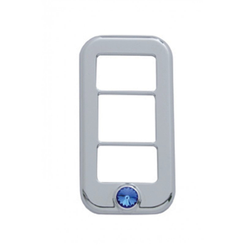 Rocker Switch Cover W/ 3 Openings fits Freightliner