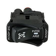 Differential Lock Valve | (3) 1/4in Push to Connect Fittings | Length 2.65in | Mack Air Control Switches Application