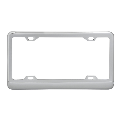 Chrome Classic 4-Hole License Plate Frames