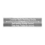 Stainless Steel Dash Plate fits Freightliner Lighter Only