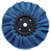 8" Blue Treated Airway Buff - 5/8" & 1/2" Arbor