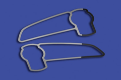 Logo/Air Intake Trim Only fits Kenworth T370 And T660 (Sold In Pair)