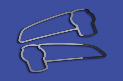 Logo/Air Intake Trim Only fits Kenworth T370 And T660 (Sold In Pair)