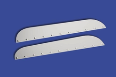 Door Top Cap, Dimpled fits Peterbilt 379 (05+ Cab Mtd Mirrors