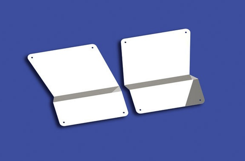 Back Step Lower Panel Kick Plate fits Kenworth T660, T680, T700 Models.2007+ (Sold In Pairs)