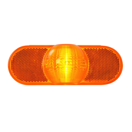 Oval Amber Full Moon Seal  Light