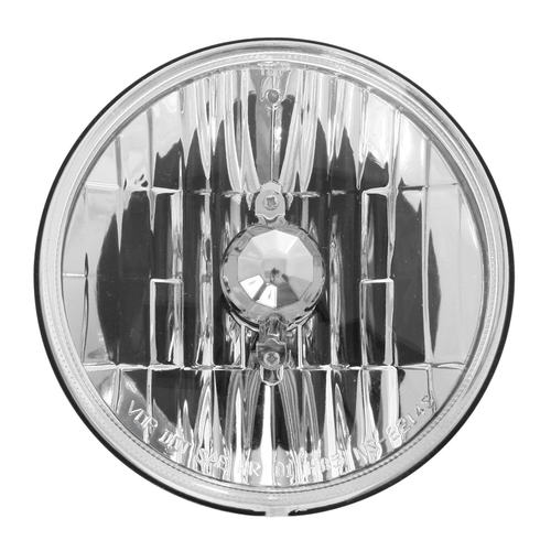 Round Halogen Headlight, Size 5-3/4 With #9007 Bulb H5001 H5006