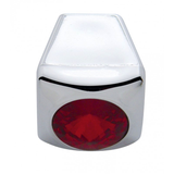 A/C Slider Control Knob With Red Crystal For Freightliner (3-Pack)