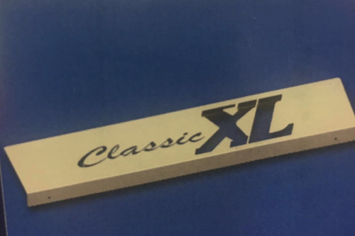 Rear Frame Cover fits Freightliner Classic XL Logo Stainless Steel 304