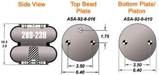 Goodyear Air Spring Double Convoluted Airbag