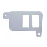 Freightliner Lower Bottom Dash Switch Panel (2 Openings) - Right