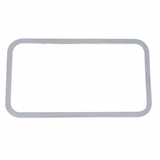 Stainless Rear Sleeper Window Trim fits Peterbilt 