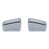 Chrome Plastic Interior Door Handle Knobs For Volvo (Pair)