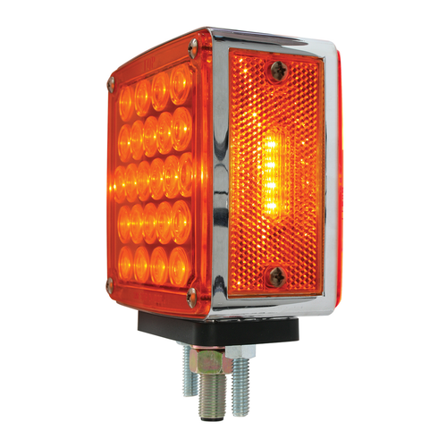 Square Double Face Pearl LED Pedestal - Driver Side
