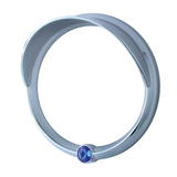 Signature Speed Tachometer Gauge Cover W/ Visor Blue Diamond fits Freightliner Century, Coronado & Columbia