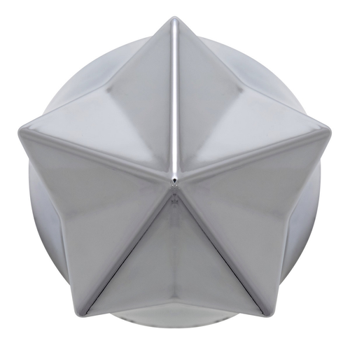 Pointed Star Screw-On Lug Nut Covers 33mm''