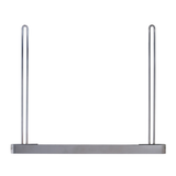 New Style Chrome Mud Flap Holder 24” X 21”